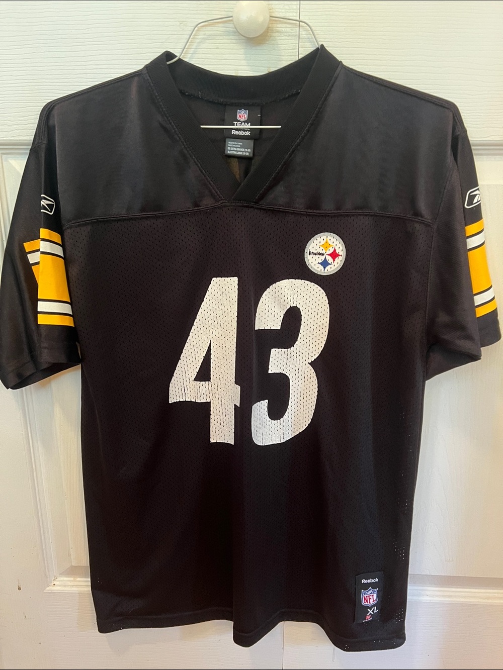 NFL Team Apparel by Reebok Pittsburgh Steelers Kids Jersey